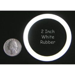 2" White Champion Rubber Ring